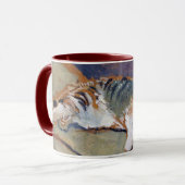 Chat, août Macke Mug (Devant gauche)