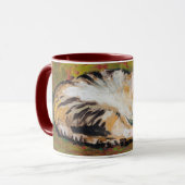 Chat, août Macke Mug (Devant gauche)