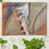 Chat, août Macke Serviette de cuisine (Plié)