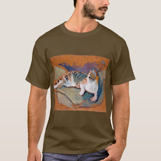 Chat, août T-shirt Macke (Devant)