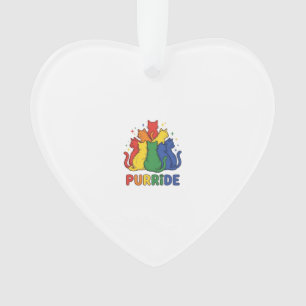 Chat arc-en-ciel vintage Purride Vector Design_1
