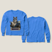 Chat Archimède Bleu Russe (Motif recto et verso)