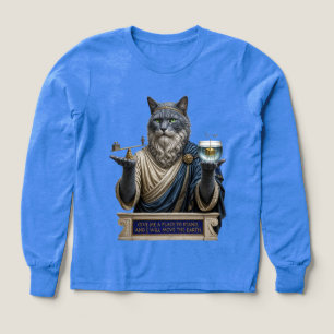 Chat Archimède Bleu Russe