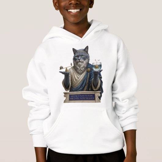 Chat Archimède Bleu Russe (Devant)