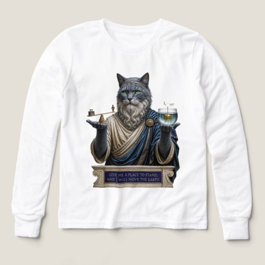 Chat Archimède Bleu Russe (Motif recto)