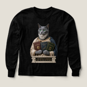 Chat Aristote Bleu Russe