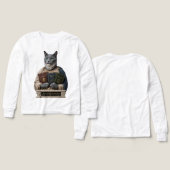 Chat Aristote Bleu Russe (Motif Recto et Verso)