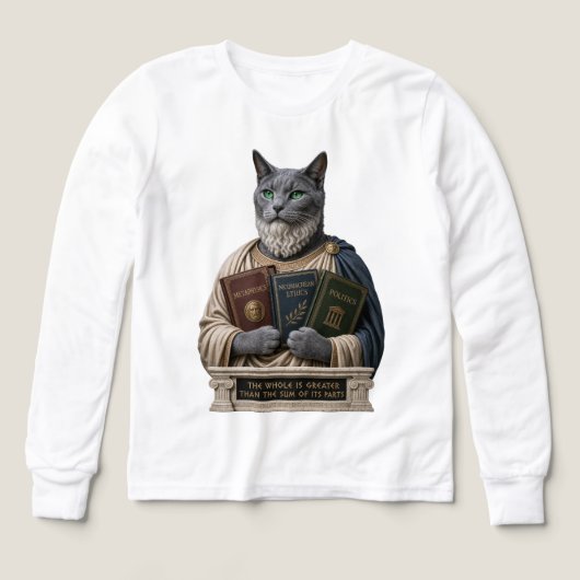 Chat Aristote Bleu Russe (Motif recto)