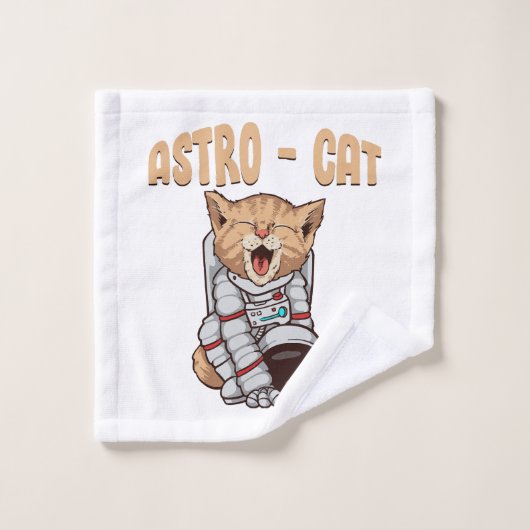 Chat Astro (Gant de toilette)