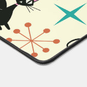 Chat atomique du milieu du siècle avec Starburst (Coin)