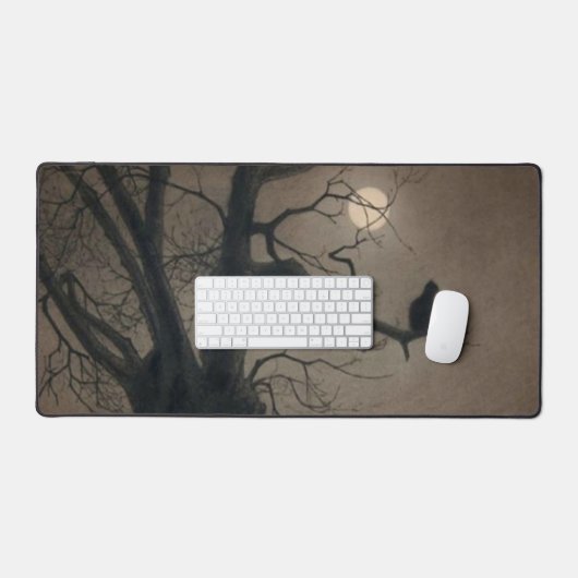 Chat au clair de lune, Alexandre Steinlen (Clavier et souris)