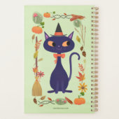 Chat aux Sorcières d'Halloween (Dos)