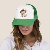 Chat avec Casquette occidental Clipart-85247 (En situation)
