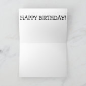 Chat avec des verres : Carte d'anniversaire drôle (Intérieur)