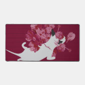 Chat avec Fleurs Enchantant (Recto)