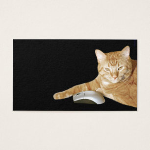 Chat avec la souris d'ordinateur