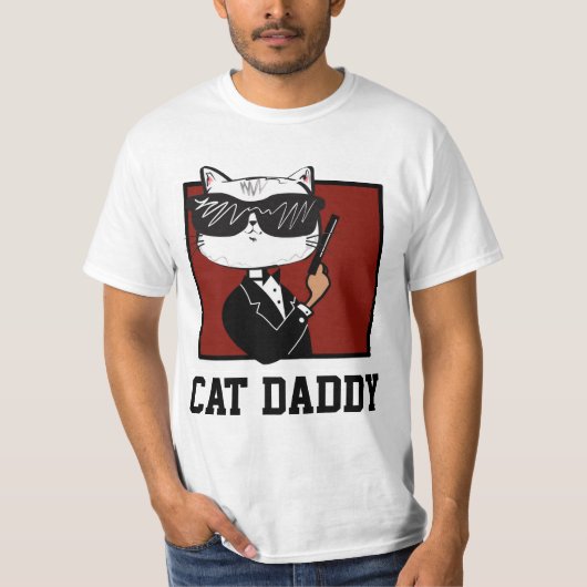 CHAT AVEC LES T-shirts DES HOMMES D'ARMES À FEU (Devant)