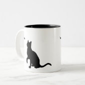 Chat avec Mug Papillon (Devant gauche)