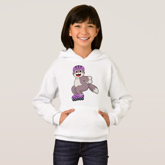 Chat avec roulettes (Devant entier)