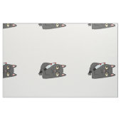 chat avec tissu couteau (Fat Quarter)