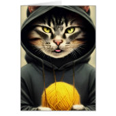 Chat Avec Une Boule De Fil Toutes Les Occasions (Devant)