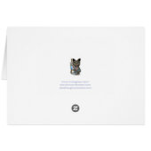 Chat avec Vespa-kaart (Achterkant Horizontaal)