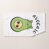 Chat Avocado Avato (Serviette à main)