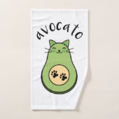 Chat Avocado Avato (Serviette à main)