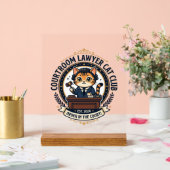 Chat avocat de salle d'audience Conception amusant (Mariage)