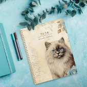 Chat Birman de style vintage Personnalisé