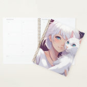Chat blanc (Devant avec enveloppe)