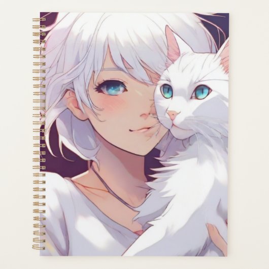 Chat blanc (Devant)