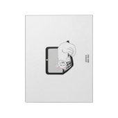 Chat Blanc Dormir Sur Le Bloc-Notes De L'Ordinateu (Tourné)