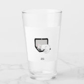 Chat Blanche Dormir Sur Le Lecteur De Verre Ordina (Devant)