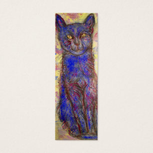 chat bleu