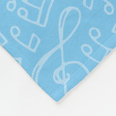 Chat bleu avec couverture en polaire violon (Coin)