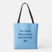 Chat bleu avec Sac fourre-tout violon (Dos)