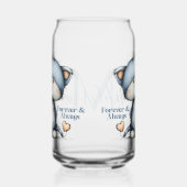 Chat bleu « Pour toujours et à jamais » Design de (Droite)