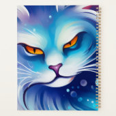 Chat bleu rêveur (Dos)