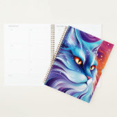 Chat bleu rêveur (Devant avec enveloppe)