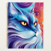 Chat bleu rêveur (Devant)