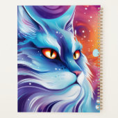 Chat bleu rêveur (Dos)