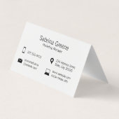 Chat Bubbles | Groep | Stripes Visitekaartjes (Achterkant)