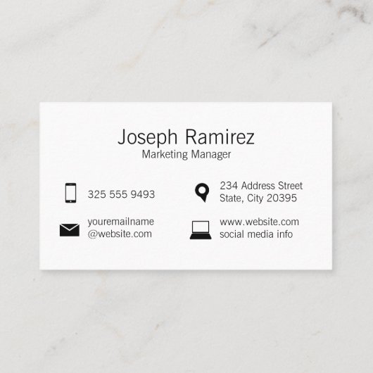 Chat Bubbles | Moderne Achtergrond Visitekaartje (Achterkant)