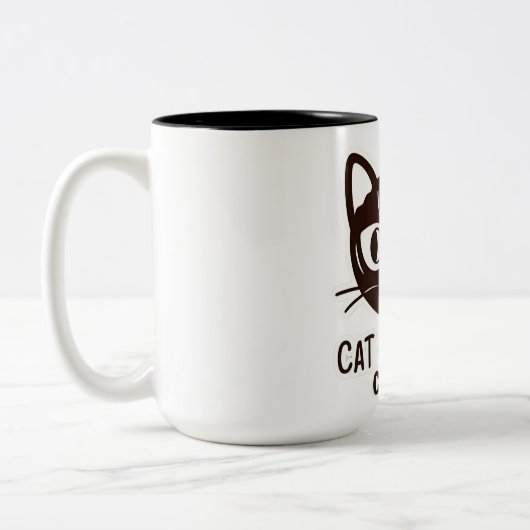Chat + Café Combo Mug (Gauche)