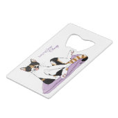 Chat calicot fantaisiste violet classe (Devant Angle)