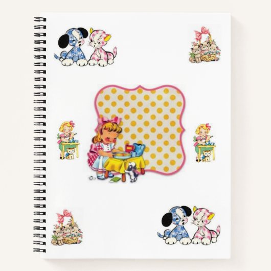 Chat Carnet spirale (Devant)