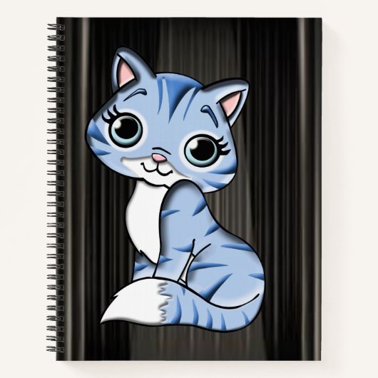 Chat Carnet spirale (Devant)