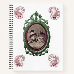 Chat Carnet spirale