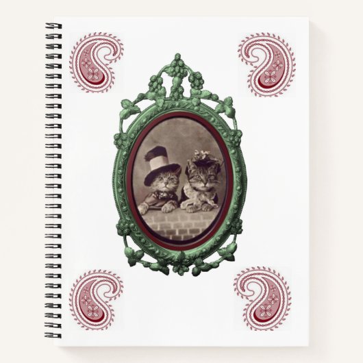 Chat Carnet spirale (Devant)